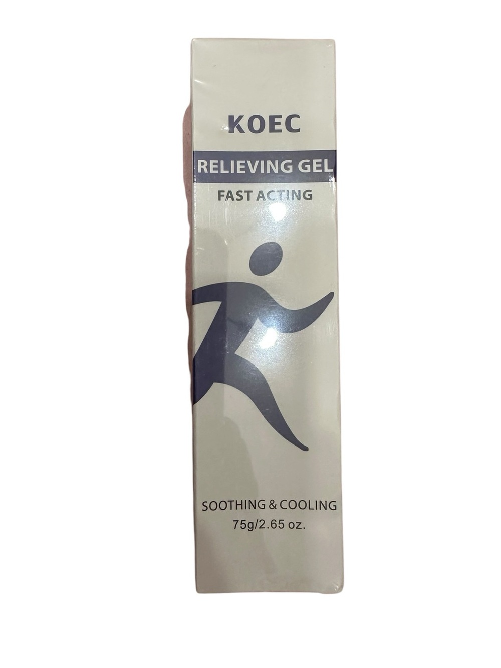 KOEC Relieving Gel - Soothing & Cooling relieving gel (White/Navy)